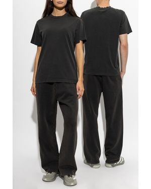 Entire studios Crew Neck T-Shirt - Black