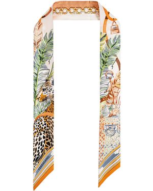 Ferragamo Silk Scarf - Multicolour