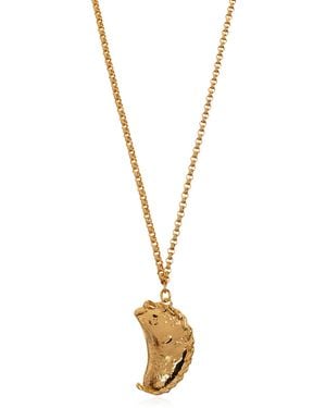 Moschino Necklace With Pendant - Metallic