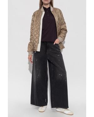 Maison Margiela Quilted Jacket - Natural