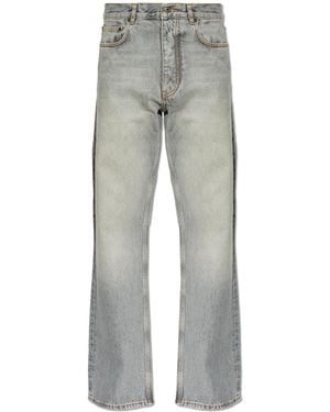 Off-White c/o Virgil Abloh Straight-Leg Jeans - Grey