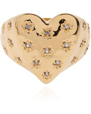Zadig & Voltaire Brass Ring - White