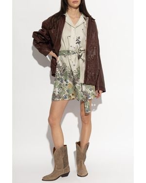 Munthe Silk Dress "Ratana" - Natural