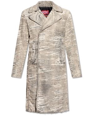 DIESEL Coat D-Isco-Fsg - White