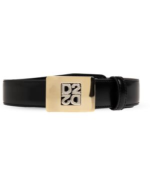 DSquared² Leather Belt - Black