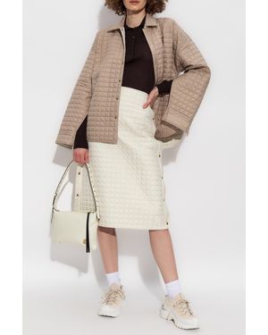 Moncler Quilted Shirt - Natural