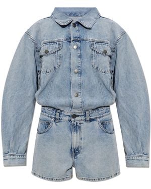 Haikure Denim Jumpsuit "Elle" - Blue