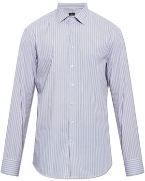 Etro Shirt With Striped Pattern - Purple
