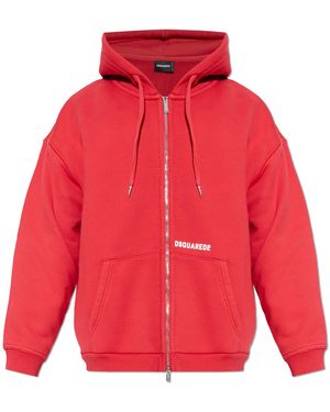 DSquared² Sweatshirt With Logo - Red