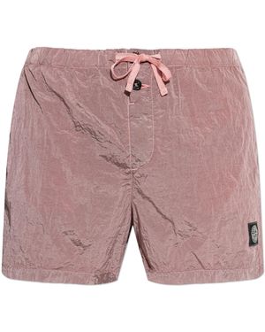Stone Island Swim Shorts - Pink