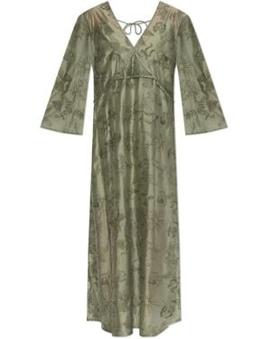 Munthe Dress 'Boris' - Green