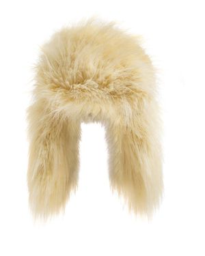 Jacquemus Faux Fur Hat - Yellow