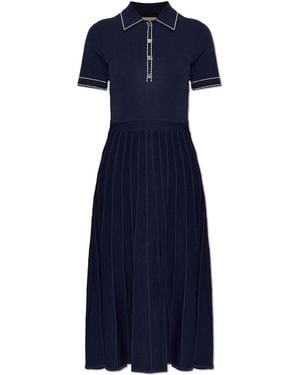 MICHAEL Michael Kors Short Sleeve Dress - Blue