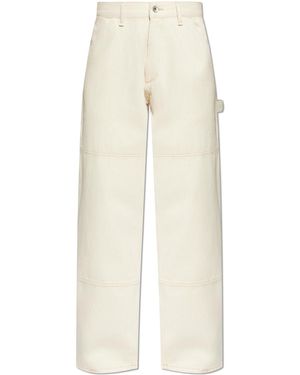 Rag & Bone Straight-Leg Jeans - White