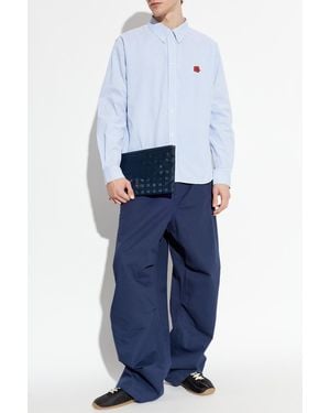 KENZO Striped Shirt - Blue