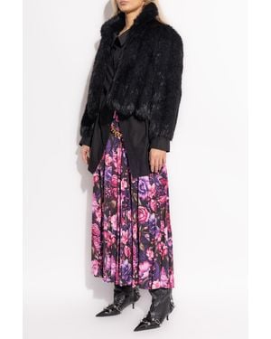 Balenciaga Asymmetrical Cut Shirt - Black