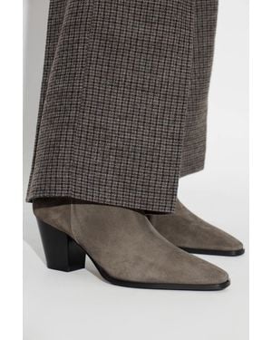 Aeyde 'Hedvig' Heeled Ankle Boots - Gray