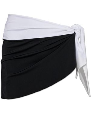 Balmain Short Pareo - Black