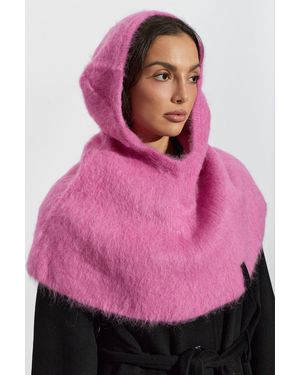 IRO Wool Hood - Pink