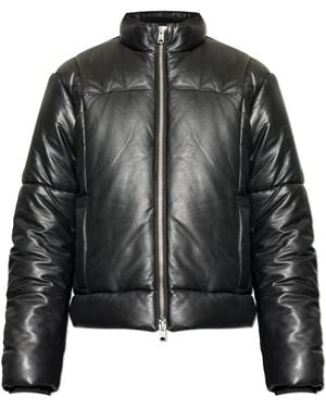AllSaints "Furse" Leather Jacket - Black