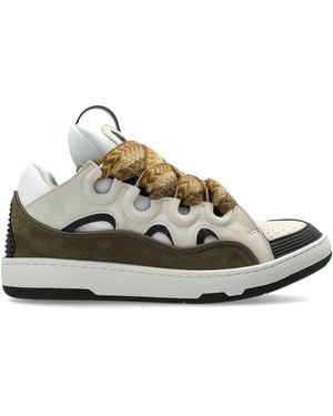 Lanvin Curb Trainers - Natural