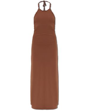 Christopher Esber Beach Dress 'Quartz Halte' - Brown