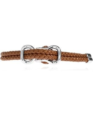 Bottega Veneta Leather Bracelet - Brown