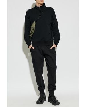 Moose Knuckles "Dalon" Cargo Sweatpants - Black