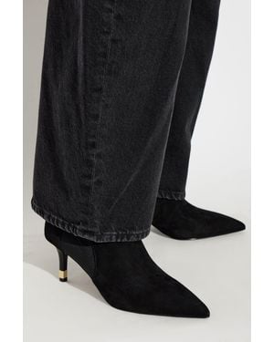 Furla 'Aria' Heeled Ankle Boots - Black