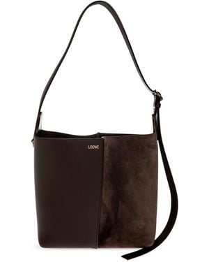 Loewe “Bilbao Bucket Medium” Bag - Black