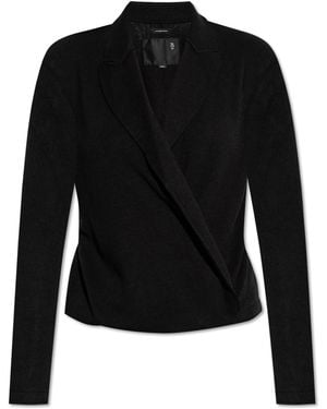 R13 Wrap Shirt - Black