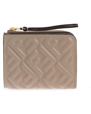 Fendi Slim "Baguette" Wallet - Natural