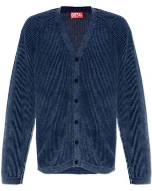 DIESEL Cardigan 'K-Scimi' - Blue