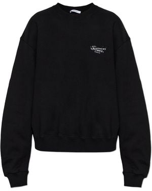 Givenchy Sweatshirt With Logo - Black