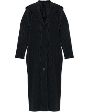 Homme Plissé Issey Miyake Pleated Turtleneck - Black
