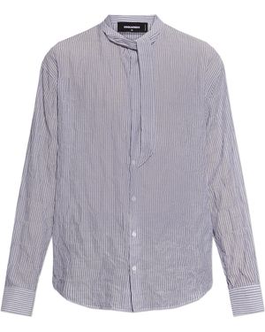 DSquared² Striped Shirt - Purple
