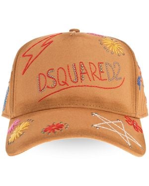 DSquared² Baseball Cap - Orange