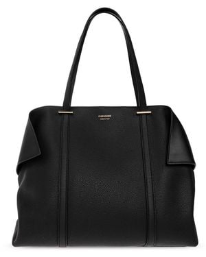 Ferragamo Leather Tote Bag - Black