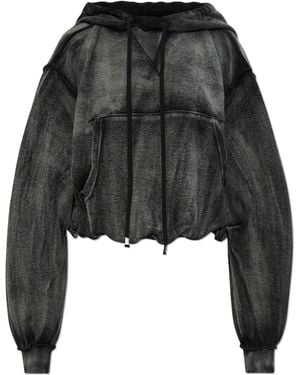 R13 Sweatpants With Cuffed Legs - Black