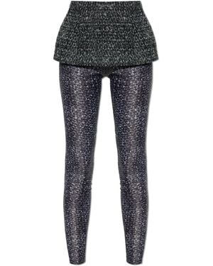 DIESEL Leggings 'P-Hour' - Black