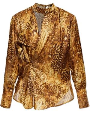 AllSaints 'Zellie' Shirt - Metallic
