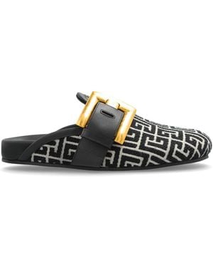 Balmain 'Anthem' Slides - White