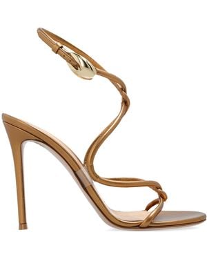 Gianvito Rossi Heeled Sandals Mamba' - Metallic