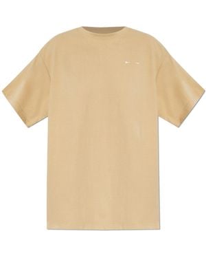 The Upside T-Shirt With Print - White