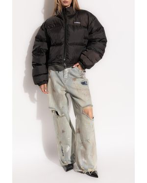 Vetements Down Jacket - Black