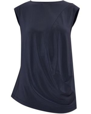Issey Miyake Sleeveless Top - Blue