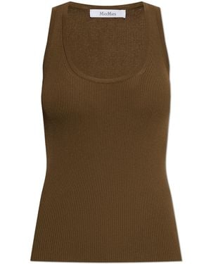 Max Mara Top 'Editta' - Green