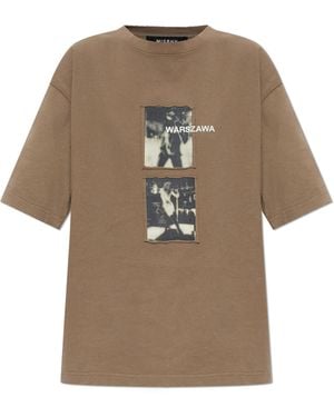 MISBHV Printed T-Shirt - Natural