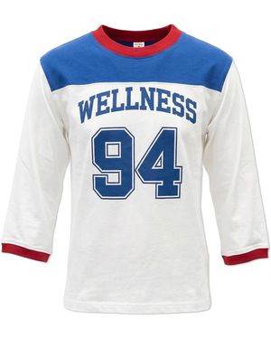 Sporty & Rich T-Shirt From The "Wellness 94" Collection - Blue