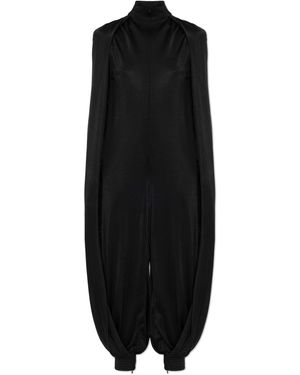 Alaïa Jumpsuit With Turtleneck - Black